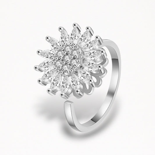 FLOWER SNURR-RING